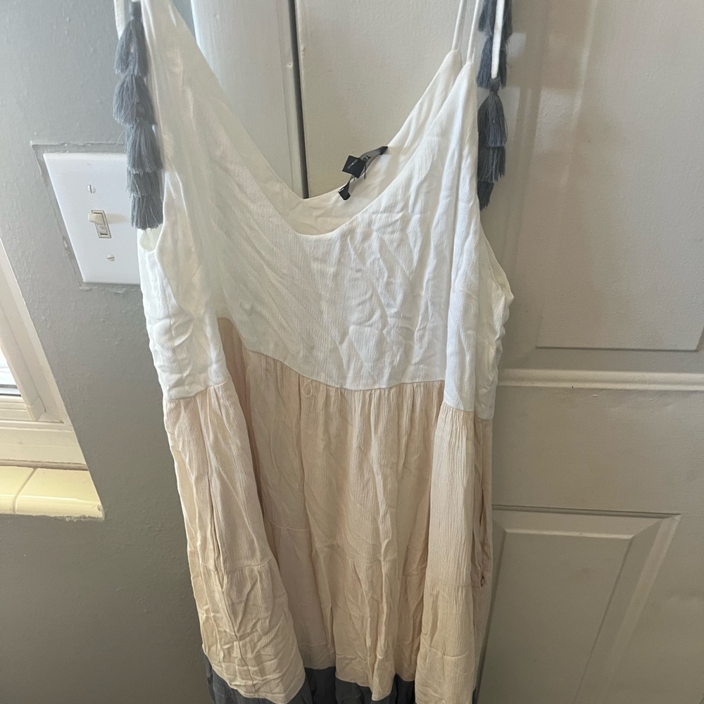 Hard Rock Boutique fringe tie dress